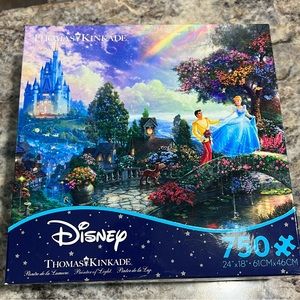 750 Piece Disney Thomas Kinkade puzzle
